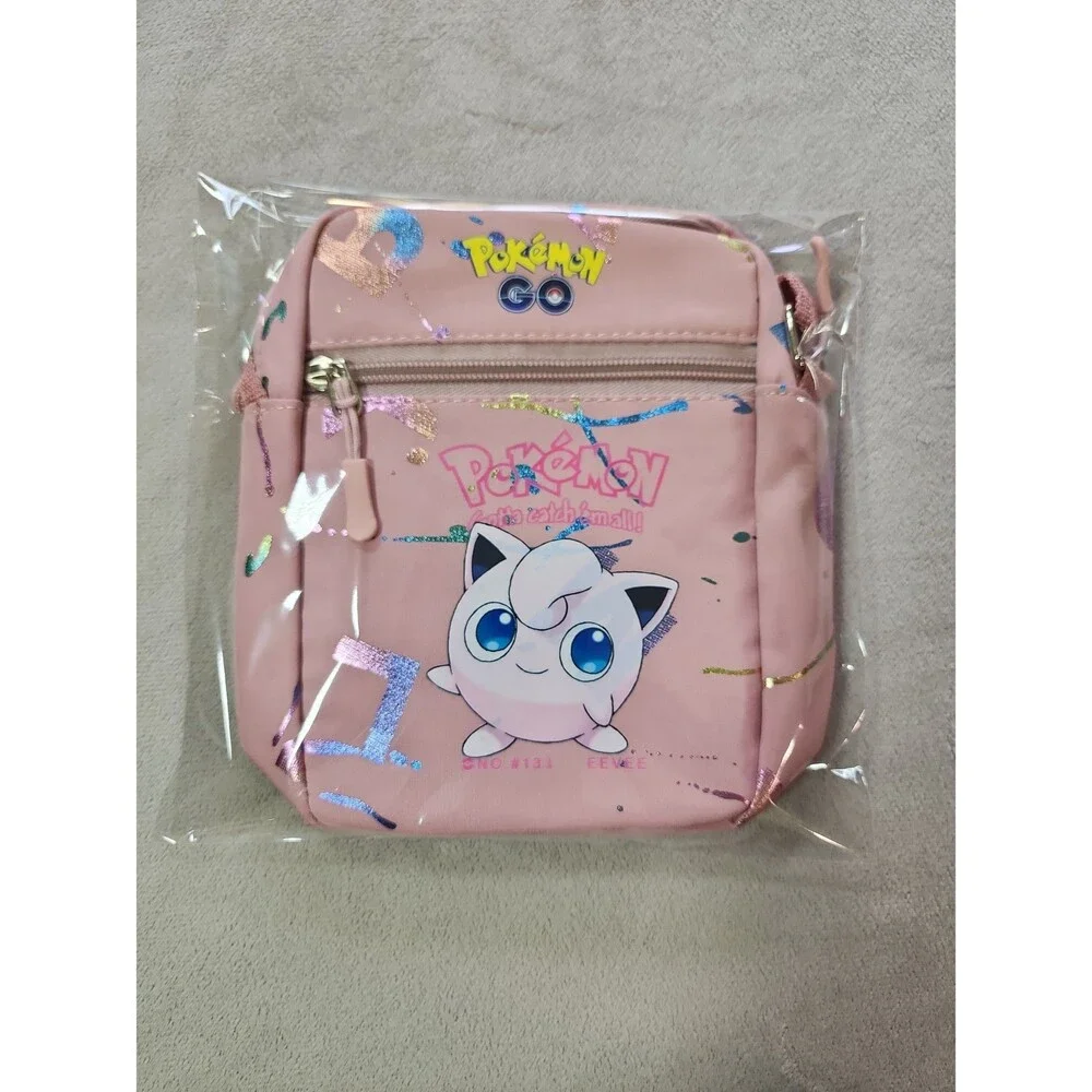 Pokémon Jigglypuff Pink Crossbody Bag - Anime Shoulder Bag
